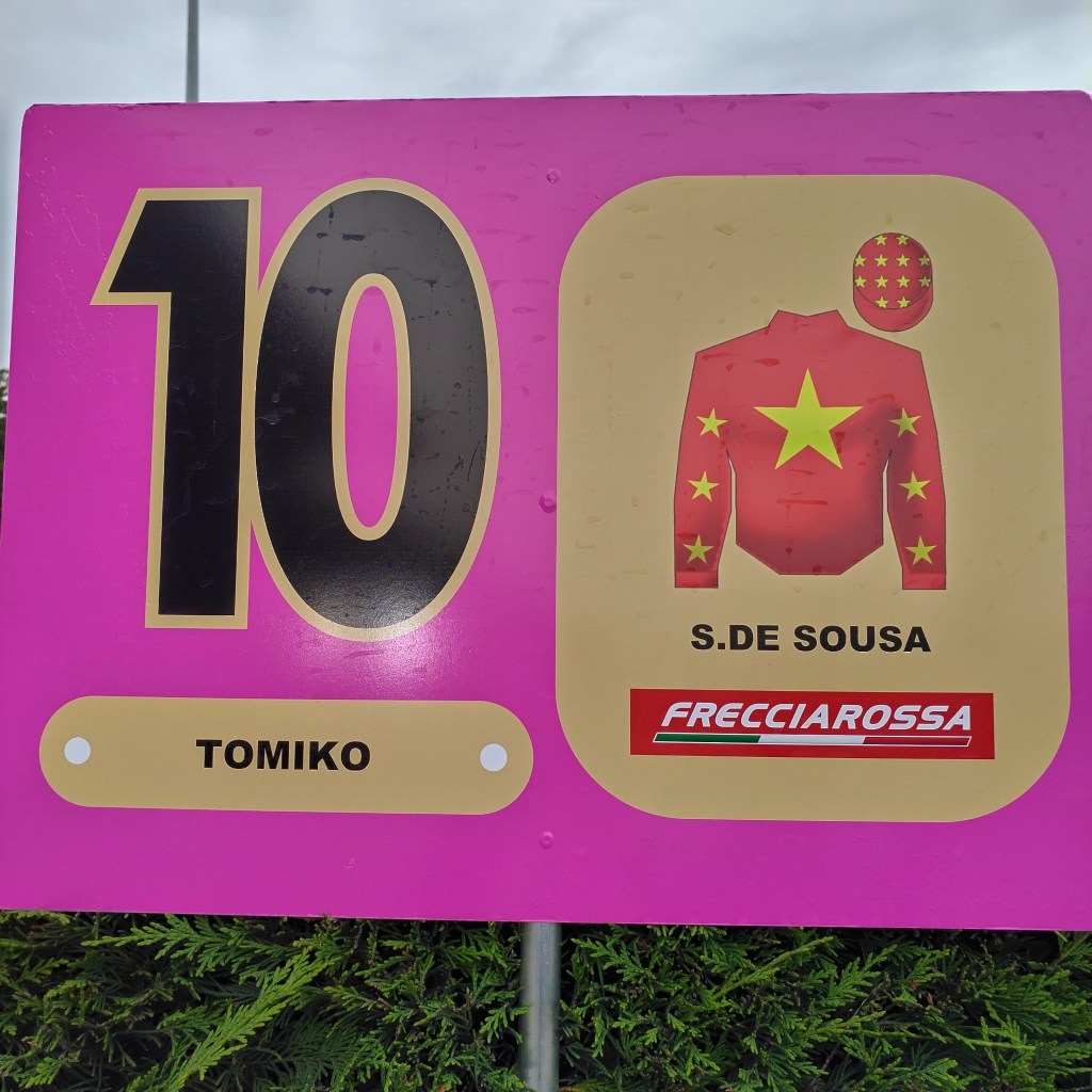 Tomiko corre alle&nbsp;19.02